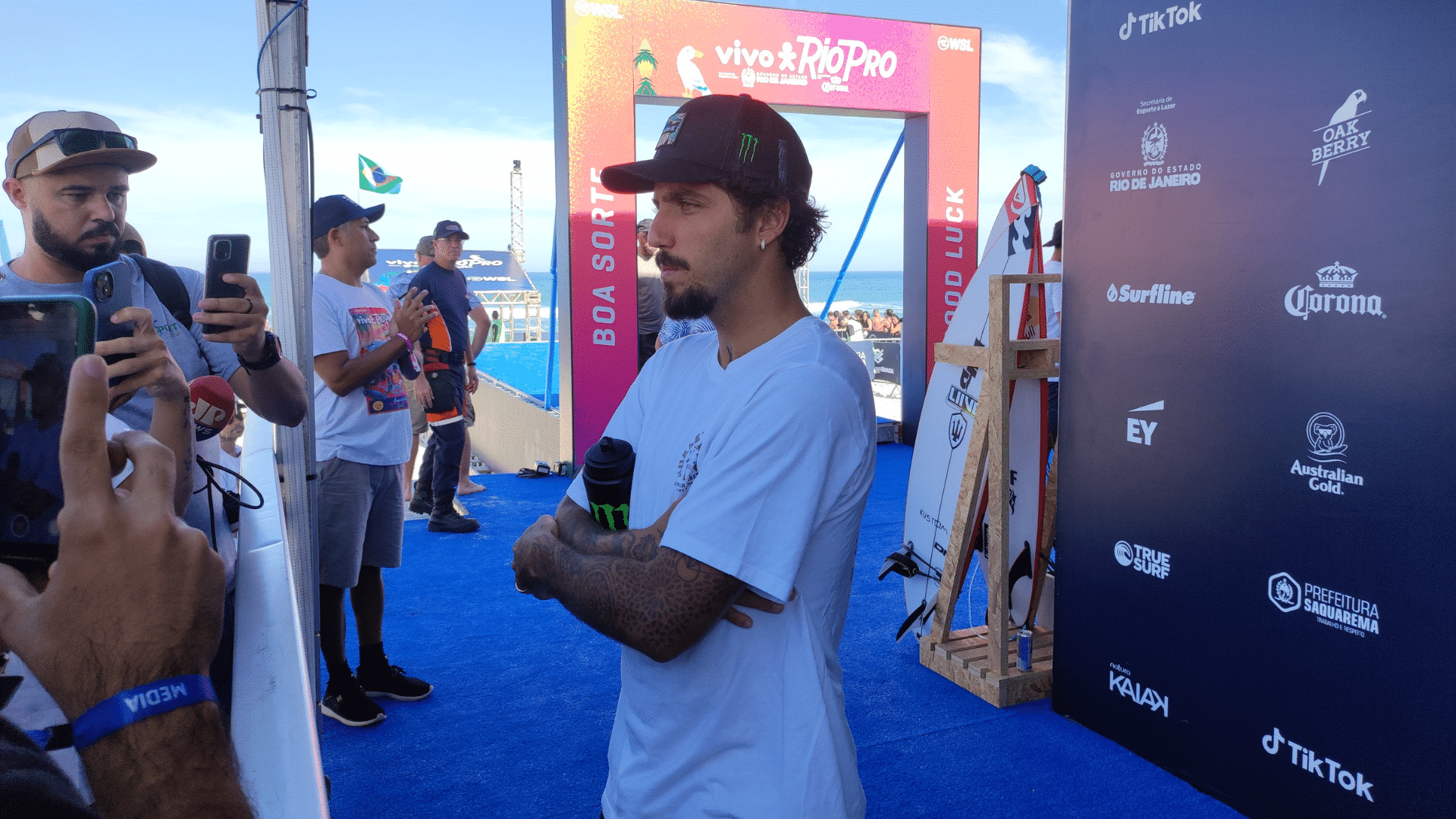 [EXCLUSIVA] “Seria incrível”, Filipe Toledo projeta recorde em Saquarema