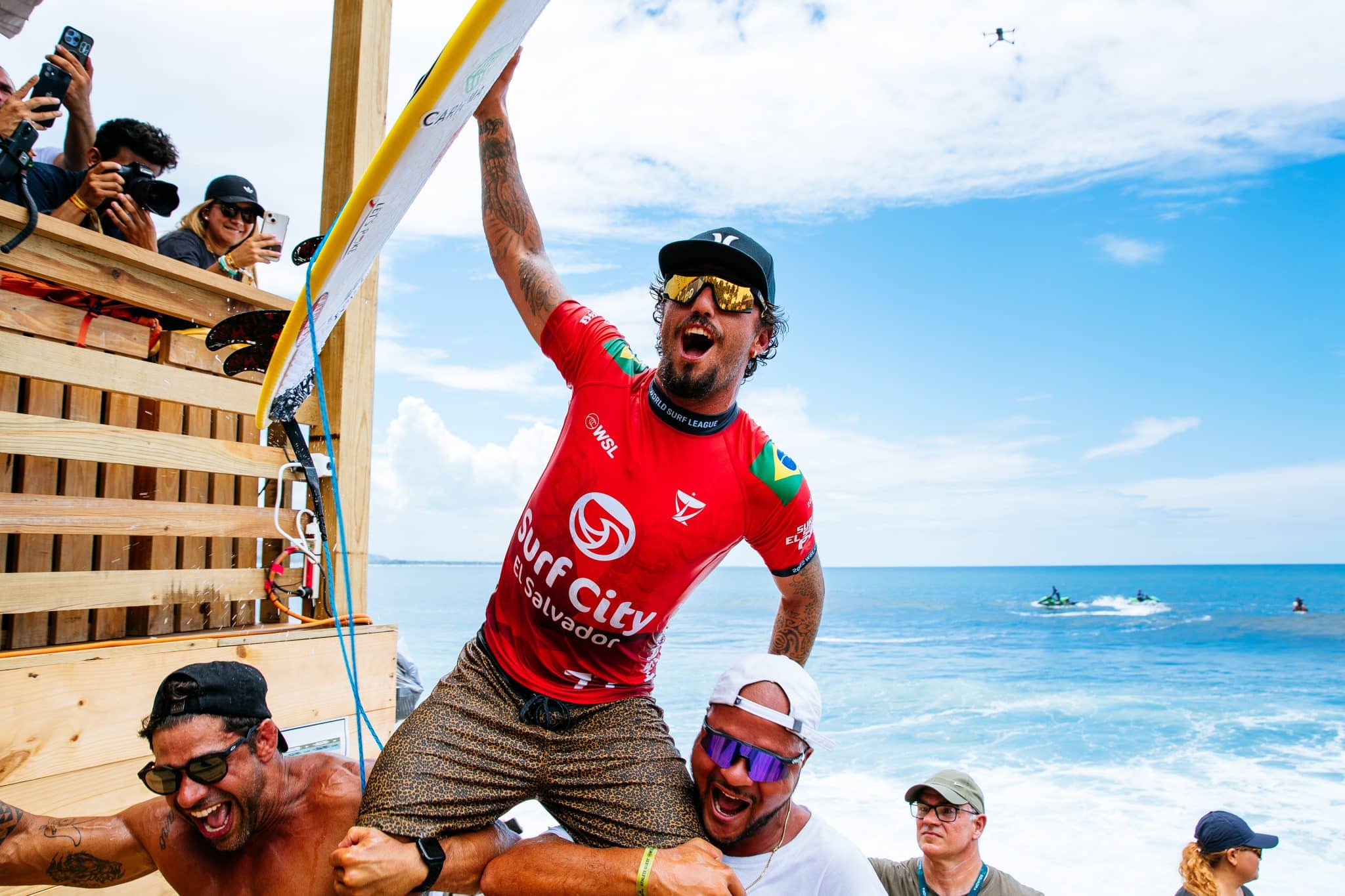Filipe Toledo supera dores e ARRASA Griffin Colapinto na decisão em El Salvador