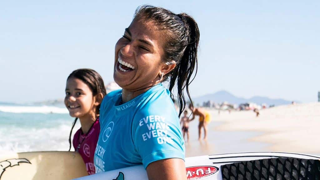 [Exclusiva] “Não estou aqui de brincadeira”, Silvana Lima promete briga com líder da WSL em Saquarema