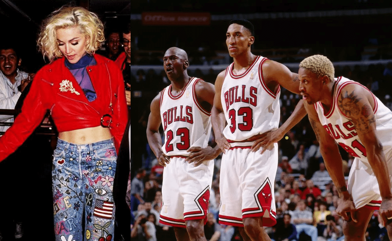 Afrodite no Chicago Bulls de Jordan, Madonna é internada com infecção bacteriana