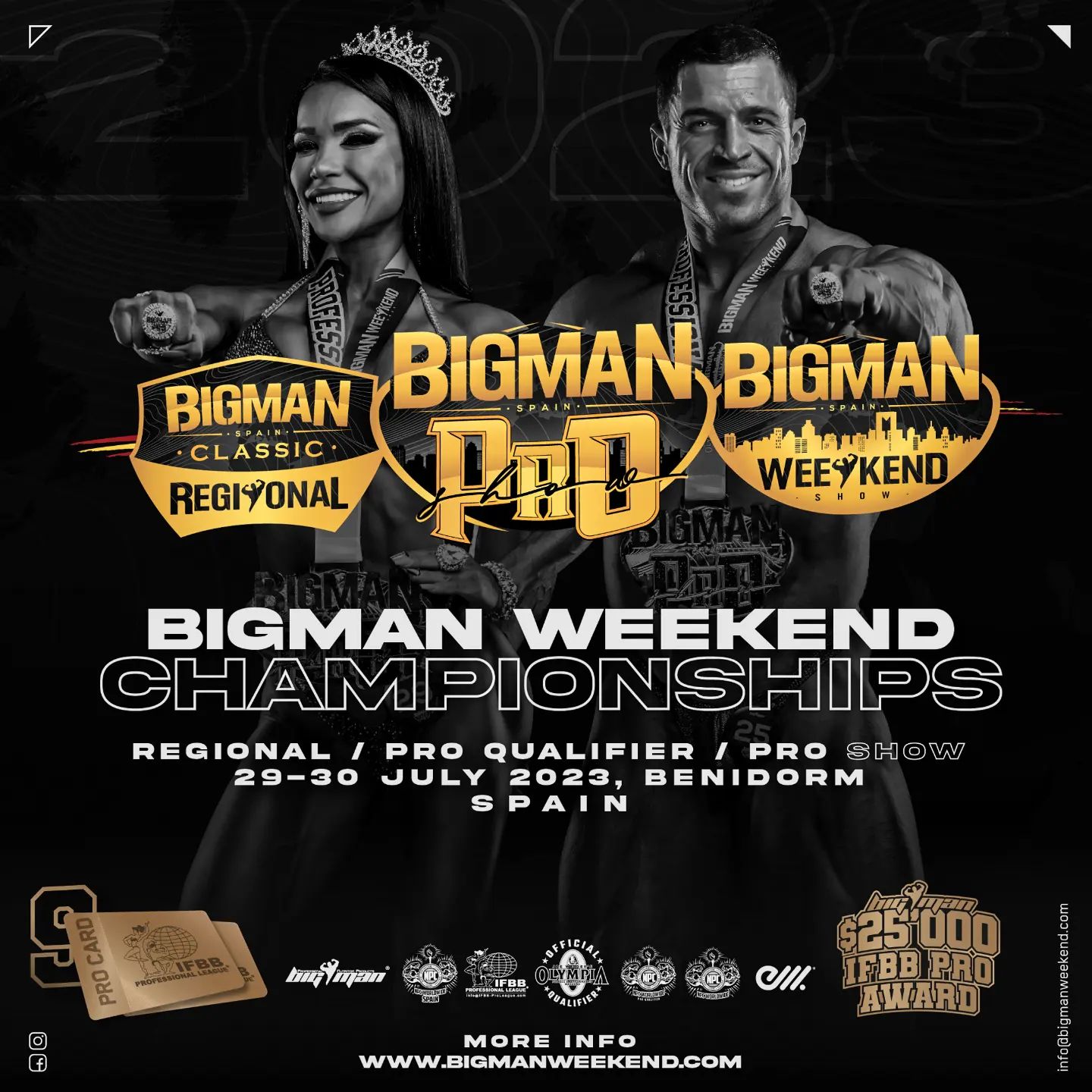 Campeonatos de fisiculturismo neste final de semana – Confira todos