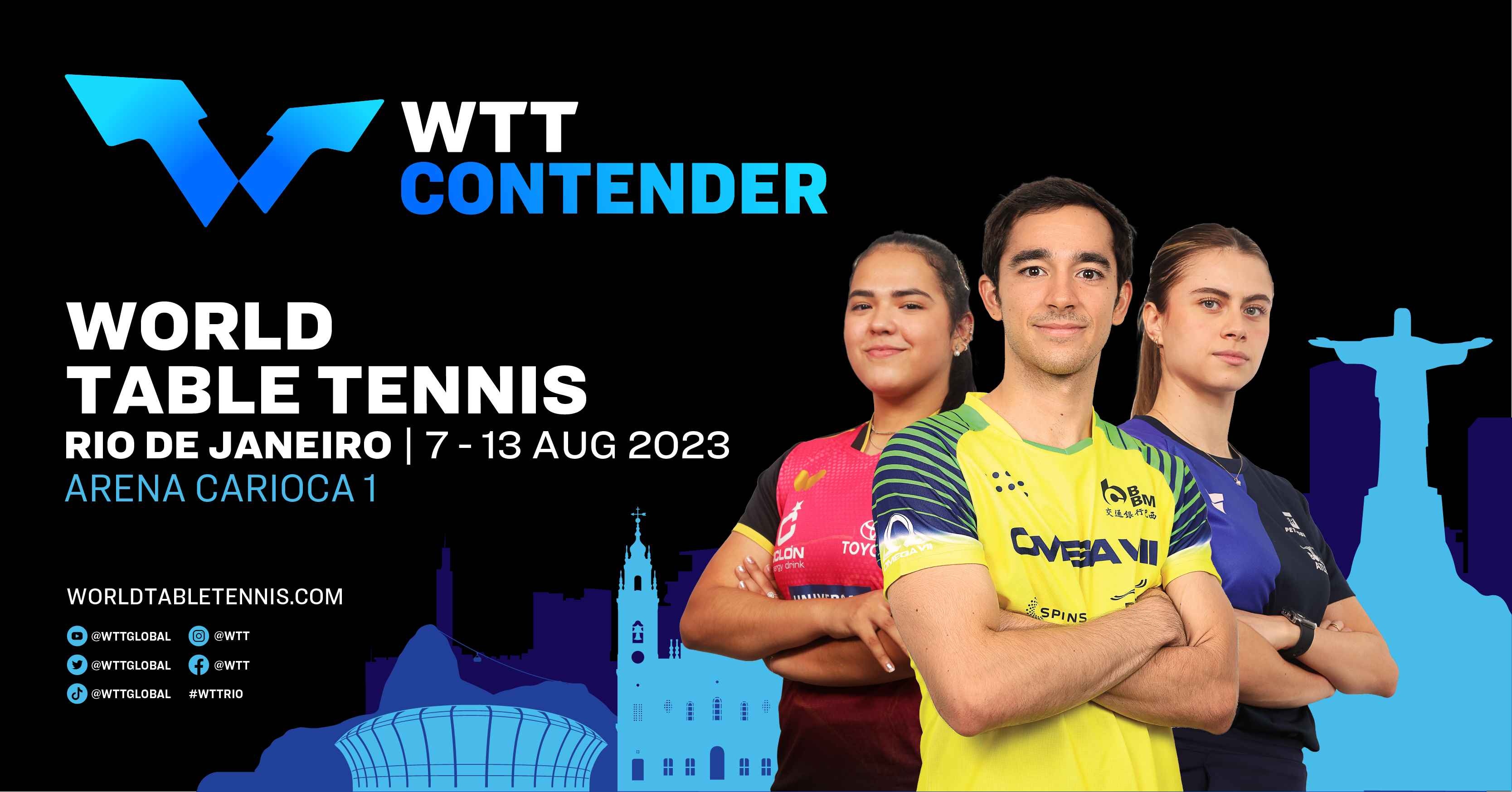 Está chegando a hora! Brasil receberá disputa do tênis de mesa profissional