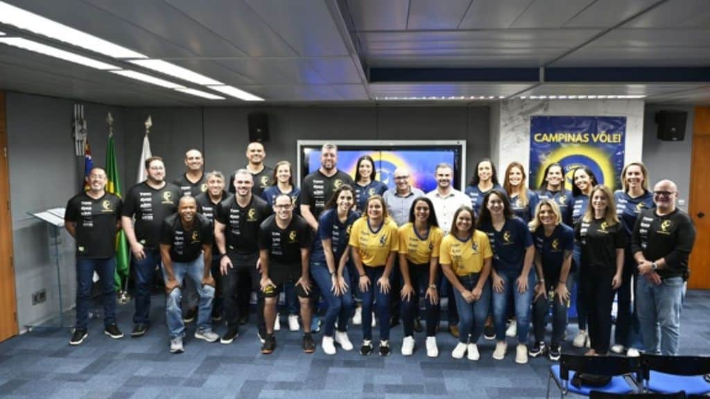Campinas retorna com time de Vôlei após quase 10 anos e já tem o primeiro desafio