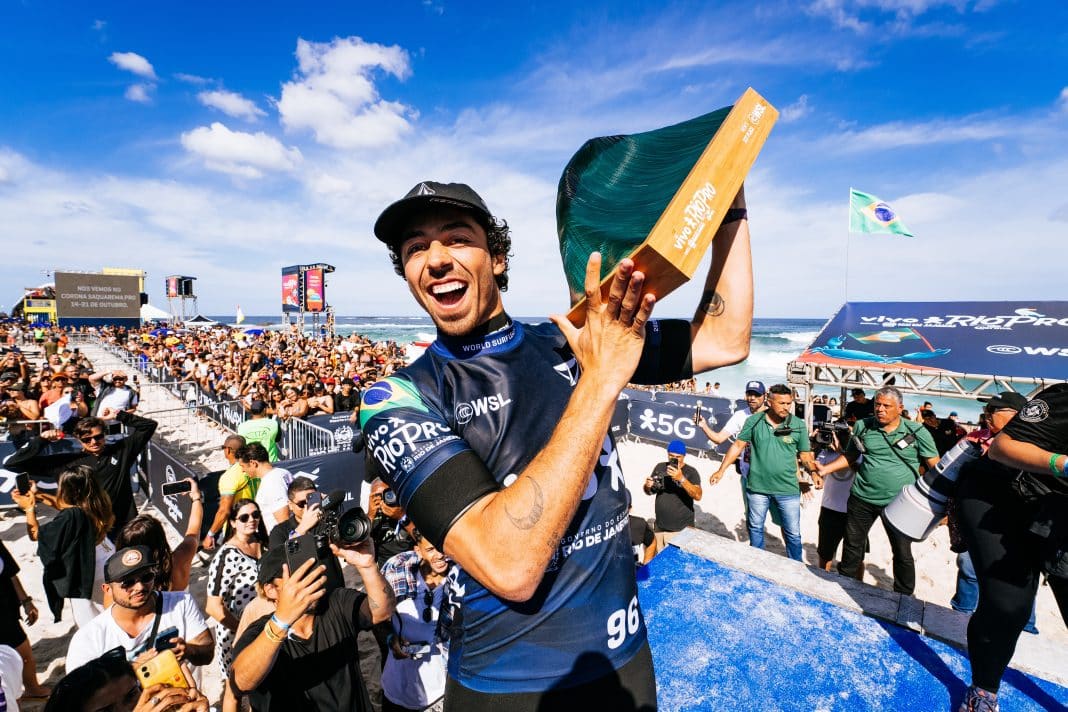 WSL divulga baterias para Saquarema e Brasil ganha 4 reforços