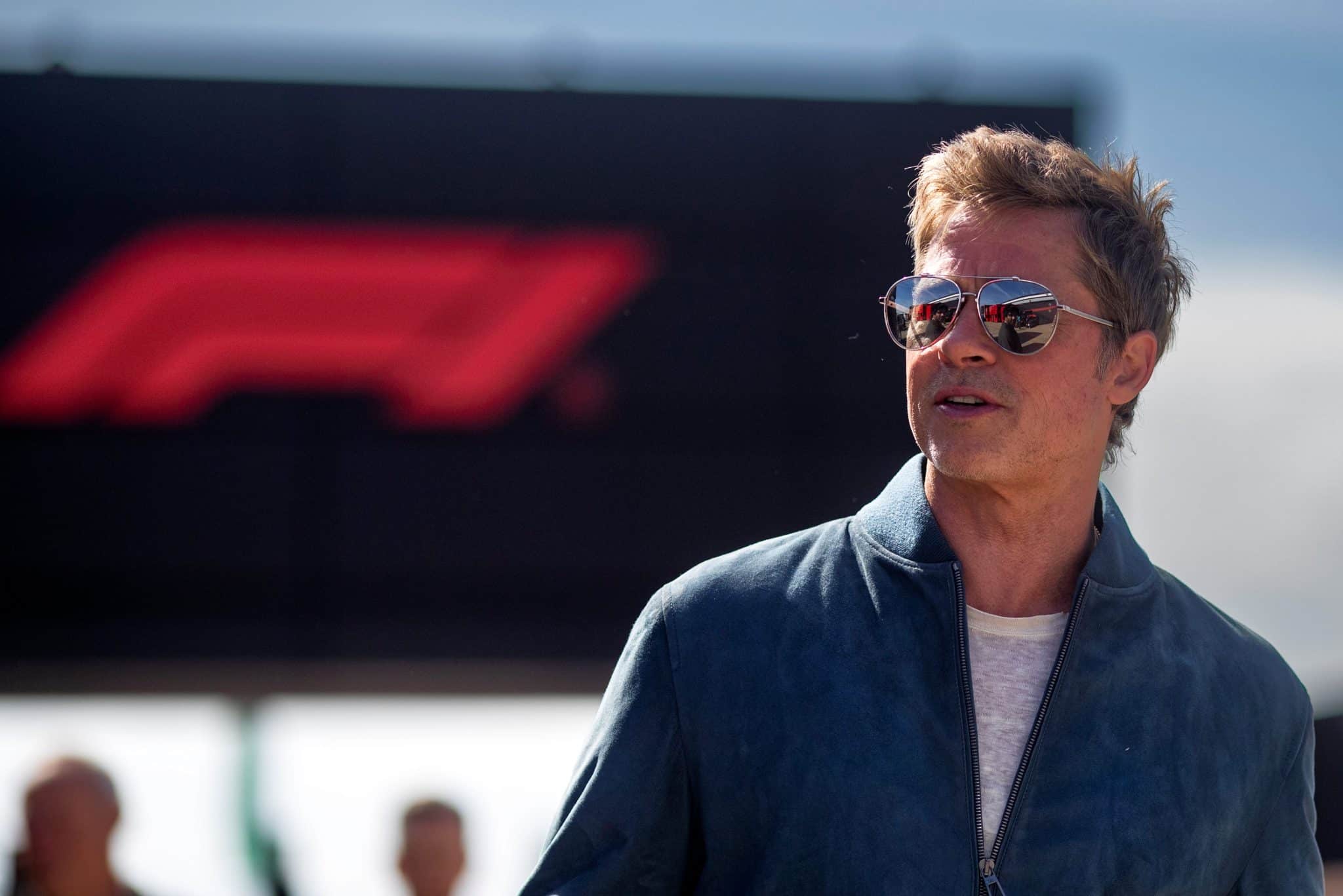 Brad Pitt leva equipe fictícia de F1 para Silverstone