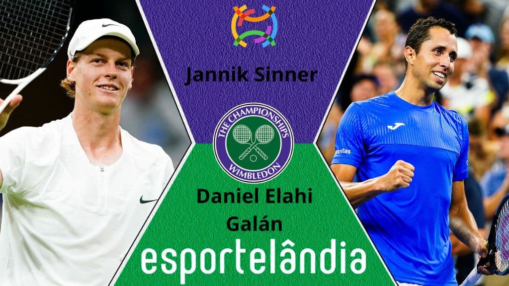Palpites Wimbledon: Jannik Sinner x Daniel Elahi Galán – 09/07