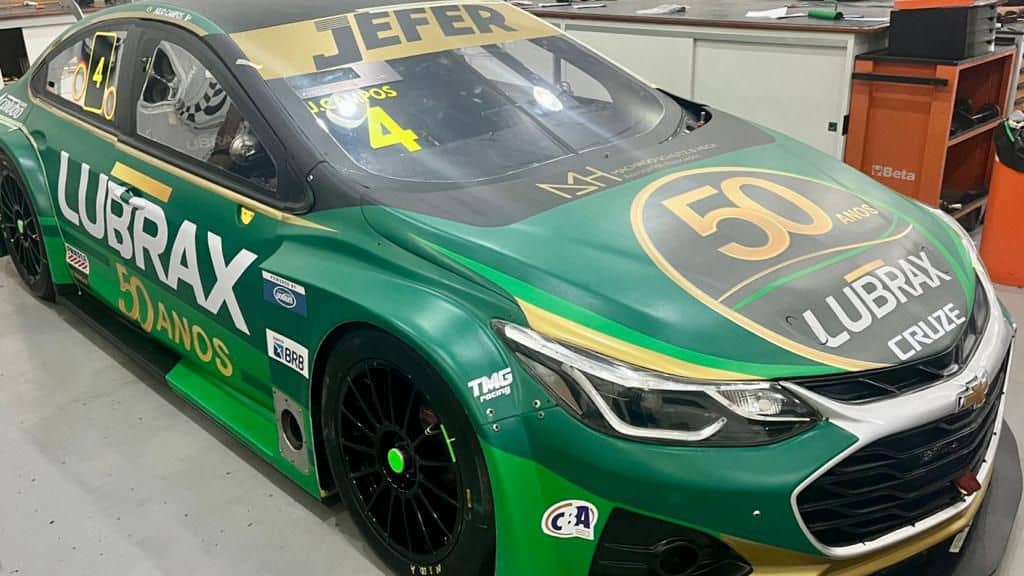 Stock Car: carro de Júlio Campos terá pintura em homenagem ao aniversário de 50 anos da equipe Lubrax; veja fotos