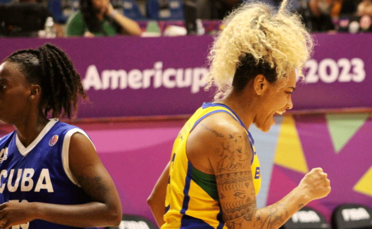 Brasil estreia com vitória na AmeriCup