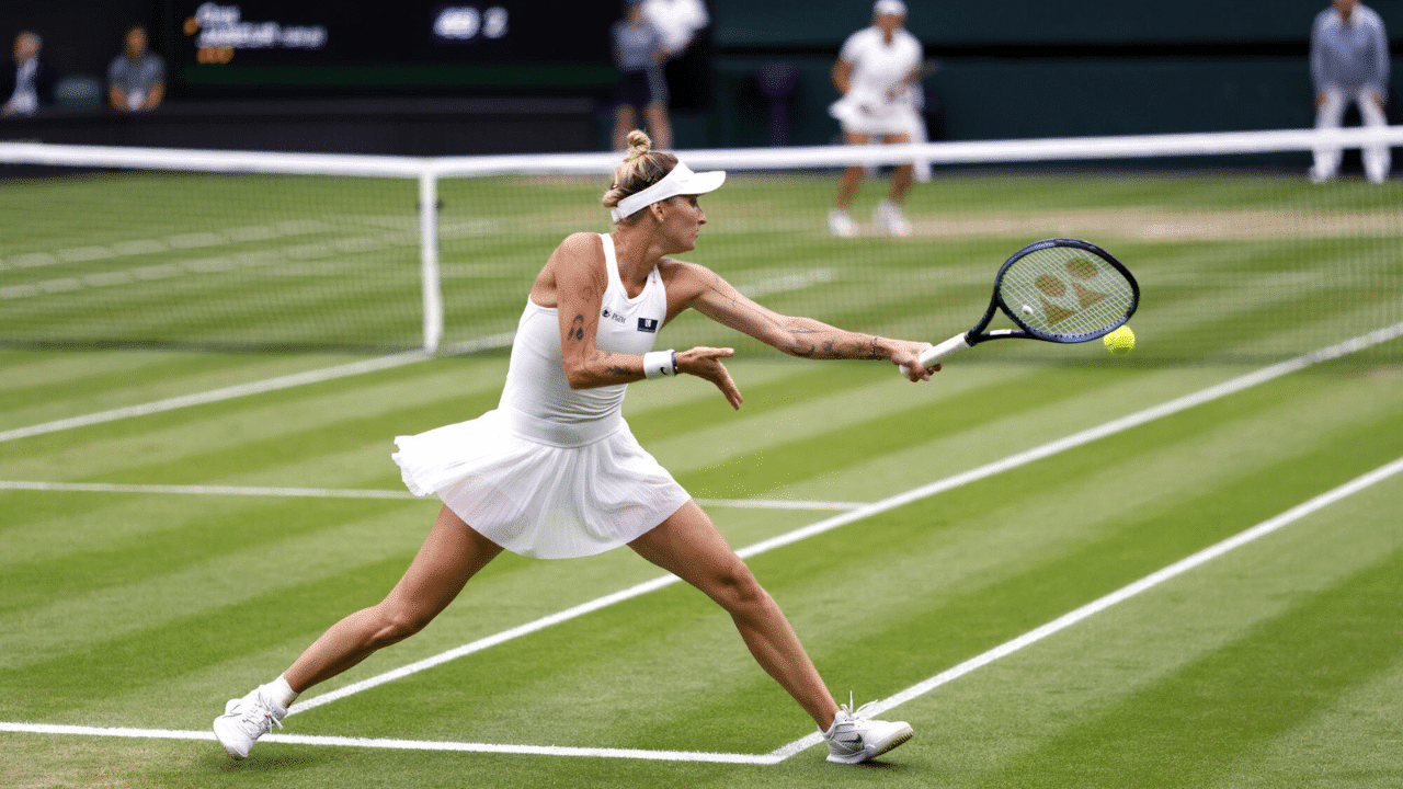Vondrousova obtém recordes em Wimbledon 2023 e cobra aposta com treinador
