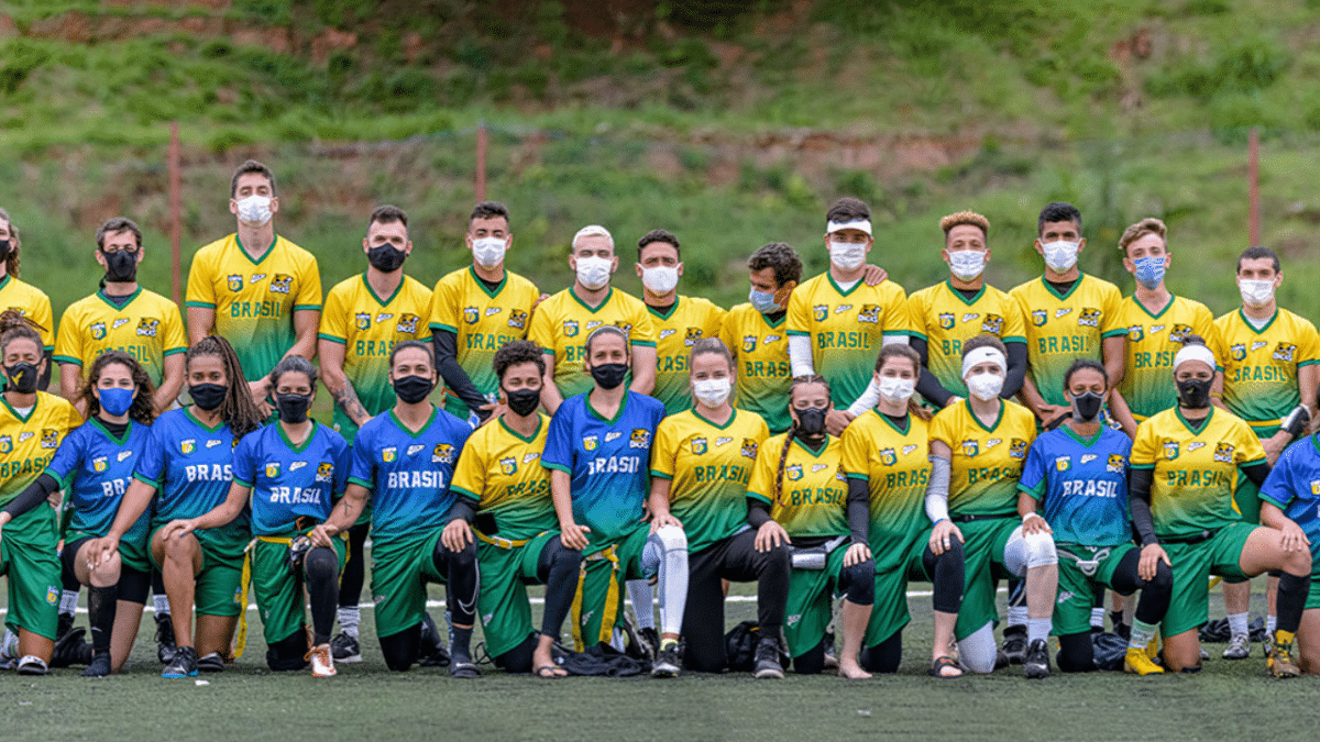 Brasil Onças em alta na IFAF Americas Championship