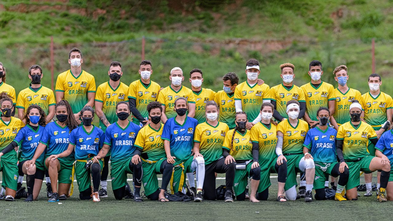 Brasil Onças em alta na IFAF Americas Championship