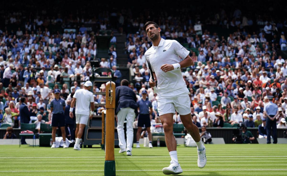 Djokovic seca grama e ‘varre’ Pedro Chachín