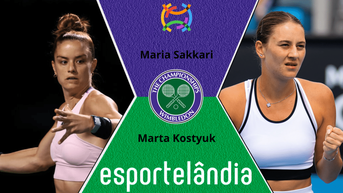 Maria Sakkari x Marta Kostyuk – Palpite e Prognóstico – 04/07