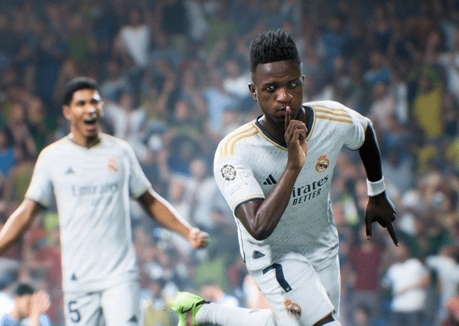 Comemoração de Vini Jr no EA Sports FC afronta o racismo