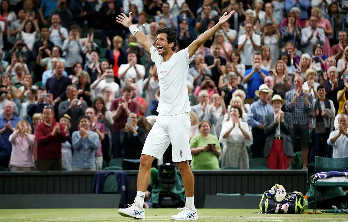 Marcelo Melo vence e mantém marca absurda em Wimbledon