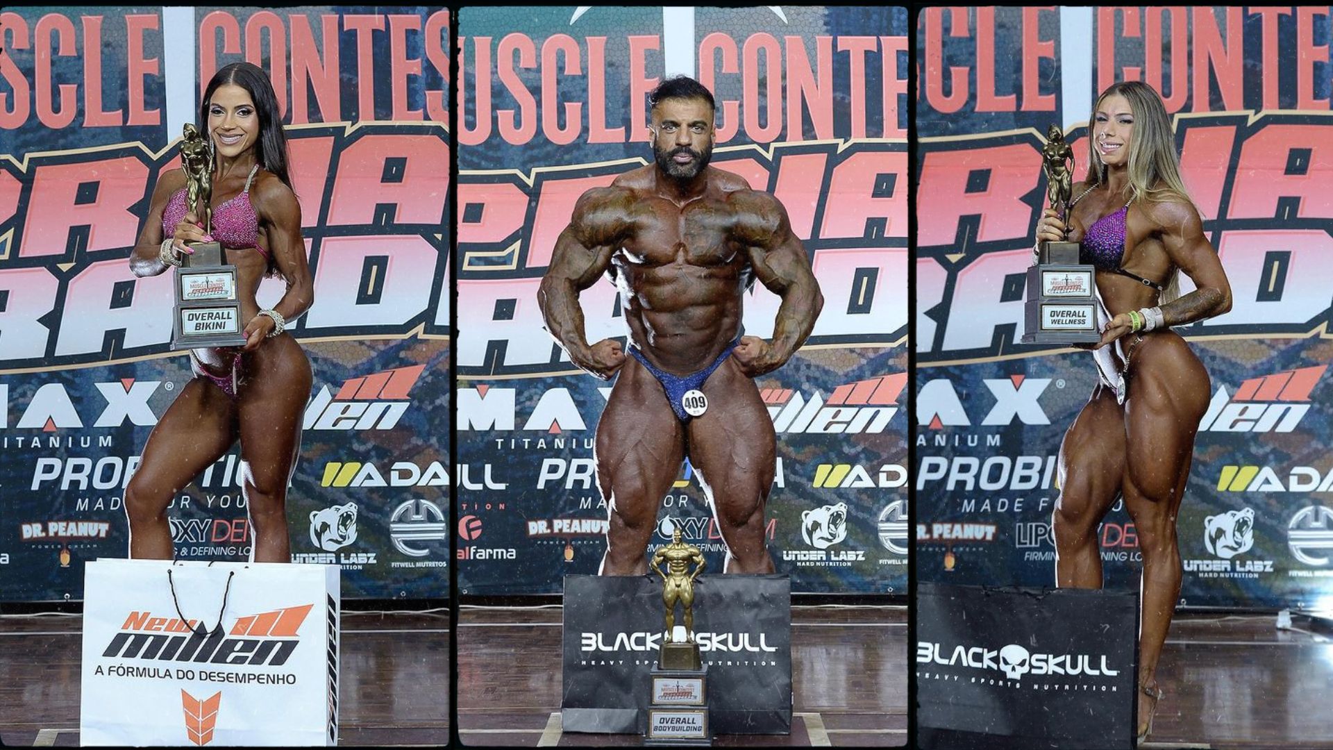 MuscleContest Praia Grande 2023 – Todos os campeões