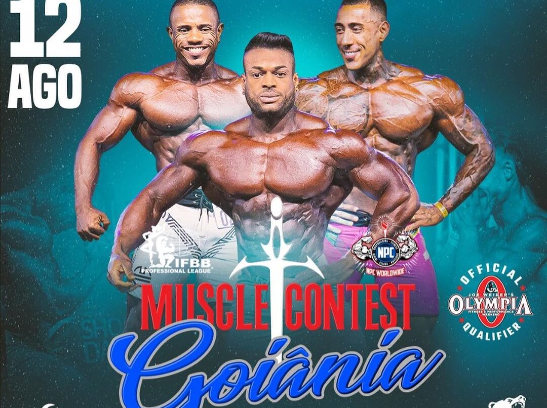 Promessa de guerra! Musclecontest Goiânia 2023 tem lista divulgada para a Men’s