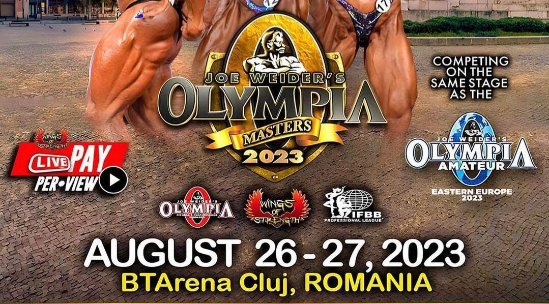 Olympia Masters 2023: atletas confirmados