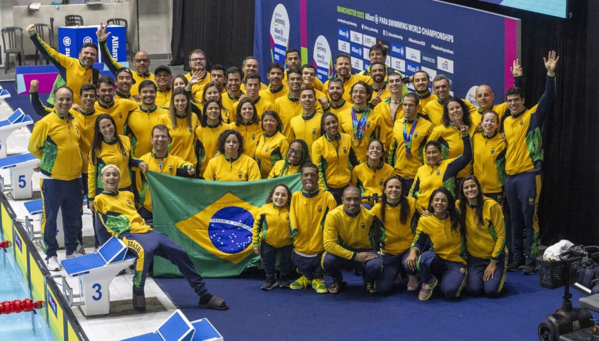 Gabriel Bandeira e Mariana Gesteira fazem Brasil fechar Mundial de Natação Paralímpica com chave de ouro