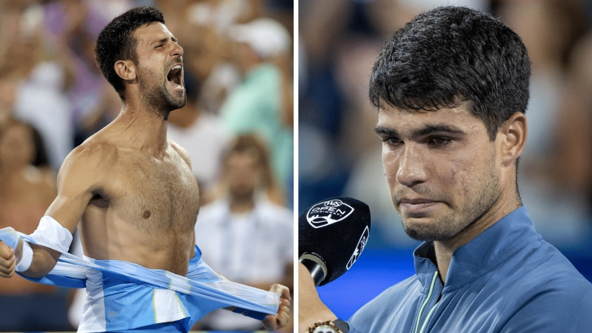 Além do jogo! Entenda a fúria de Novak Djokovic contra Carlos Alcaraz
