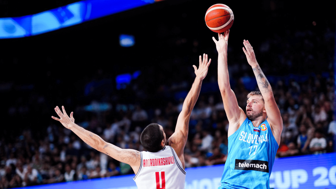Veja os números de Luka Doncic pela estreia da Eslovênia na Copa do Mundo