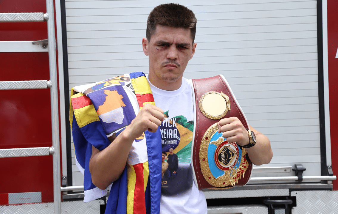 “Não acho que ele tentará um nocaute”, Patrick Teixeira fala sobre Carlos Rivero antes da luta pelo cinturão da WBA