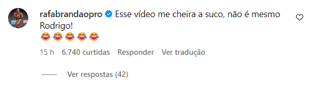 Fake Natty? Famosos dão veredito sobre shape de Rodrigo Goes