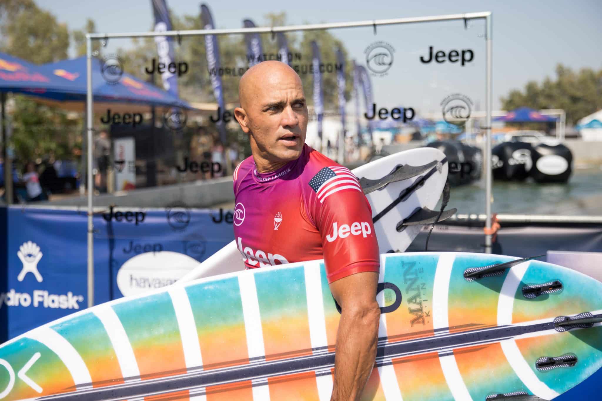 Kelly Slater é esnobado no time americano do Isa Games e está fora das Olimpíadas