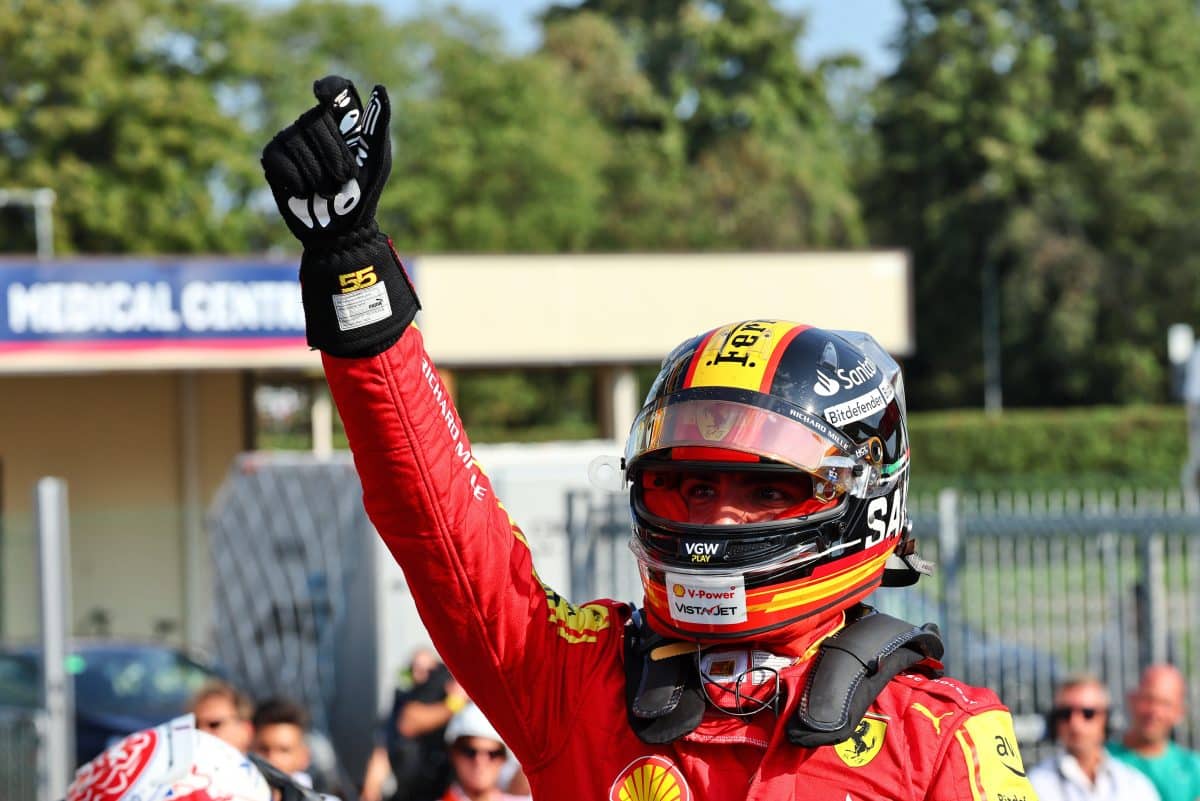 Rei de Monza! Carlos Sainz conquista primeira pole do ano no GP da Itália