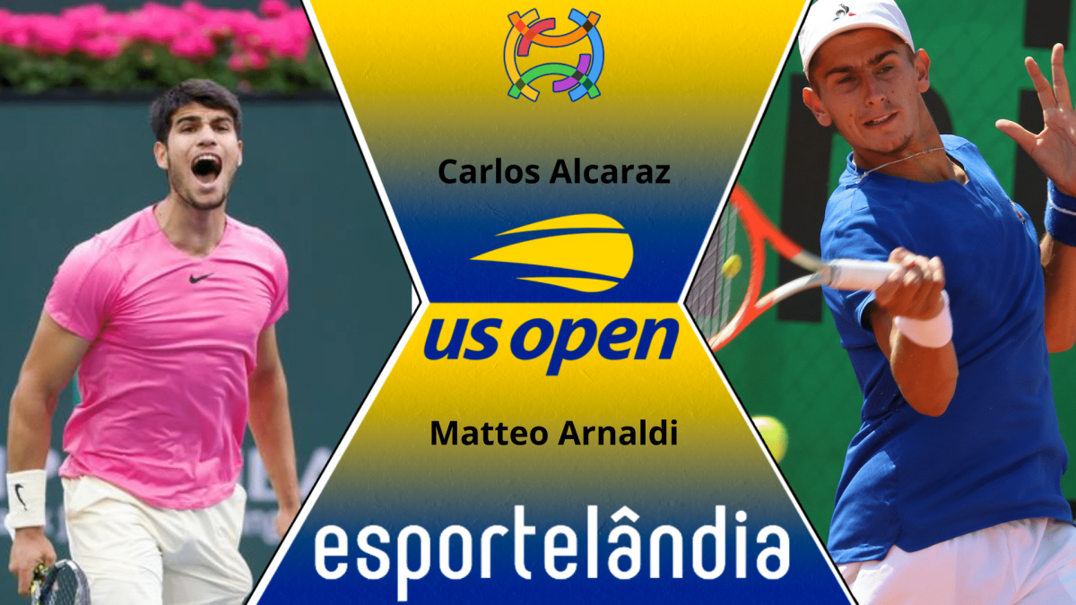 Palpites US Open: Carlos Alcaraz x Matteo Arnaldi – 04/09
