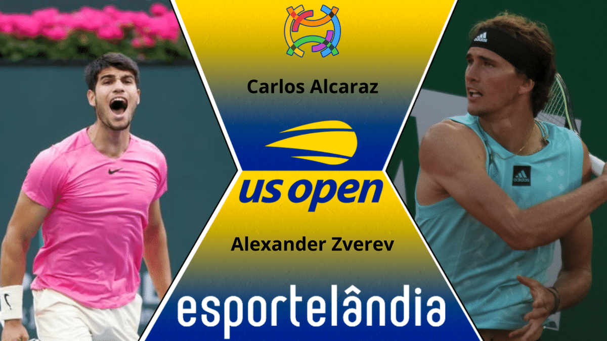 Palpites US Open: Carlos Alcaraz x Alexander Zverev – 06/09