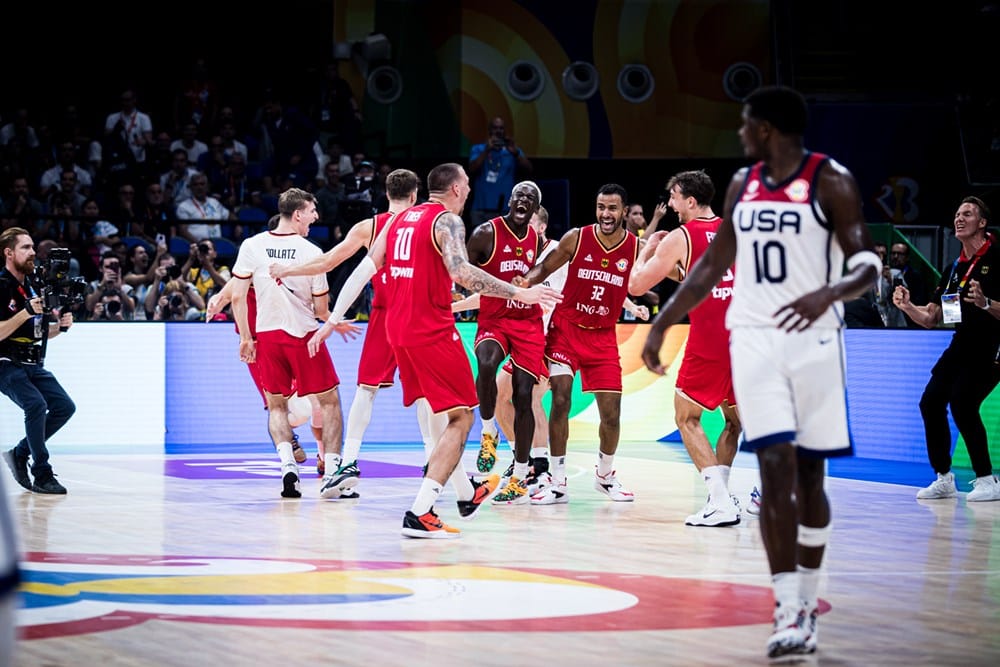 Surpresa! Alemanha elimina EUA na Copa do Mundo de Basquete