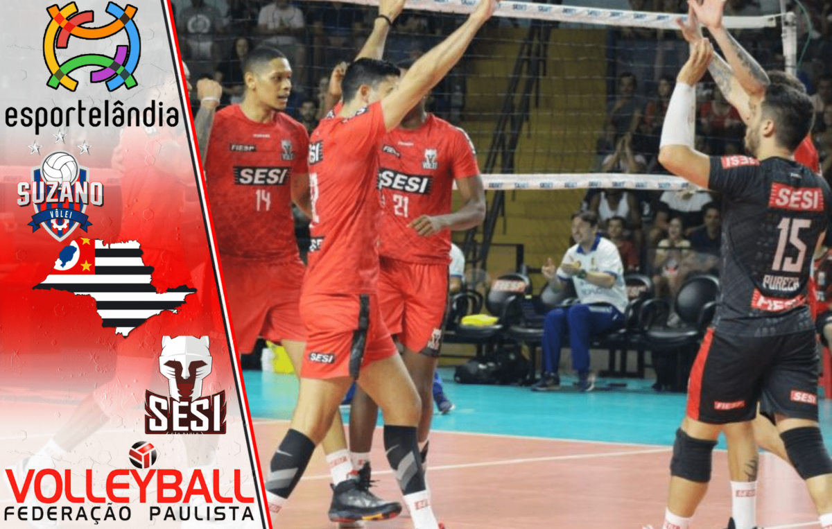 Suzano Vôlei x Sesi-Bauru no Paulista de Vôlei 2023: Dica, palpite e prognóstico – 15/10