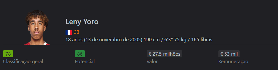 Promessas: melhores defensores de até 19 anos no Modo Carreira EA 25 ([auto_last_update format="Y" before=""])