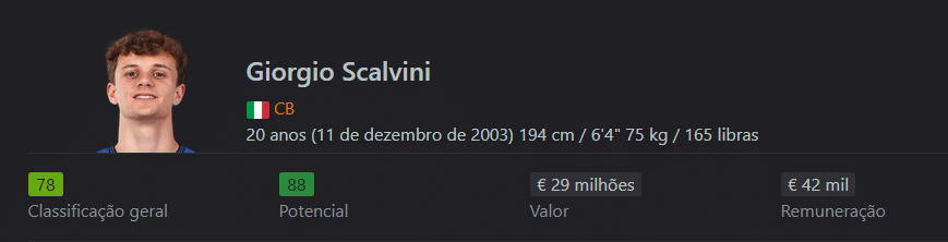 Promessas: melhores defensores de até 19 anos no Modo Carreira EA 25 ([auto_last_update format="Y" before=""])