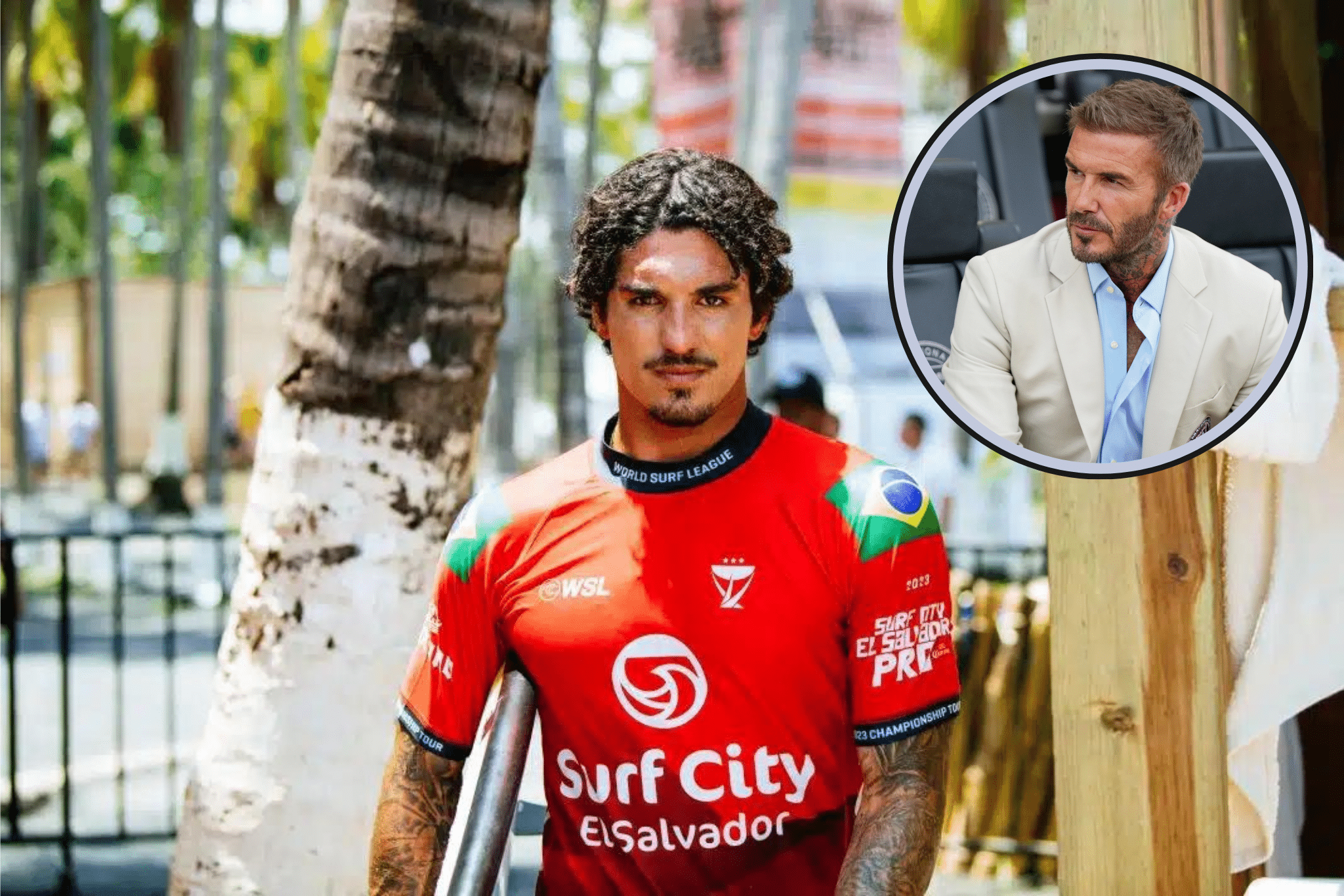 Gabriel Medina tem mais em comum com David Beckham do que você imagina