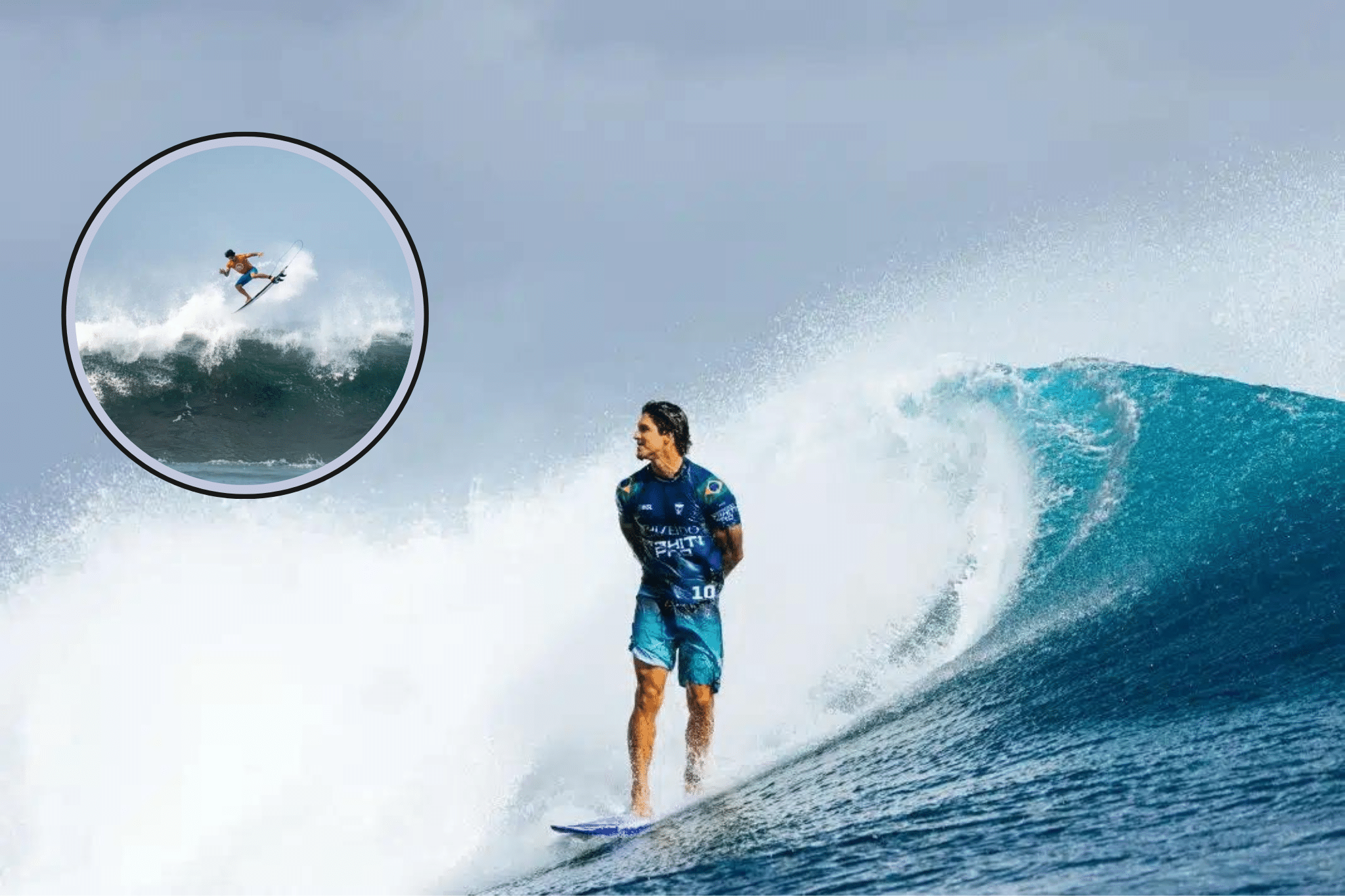Medina na captura! Tricampeão atravessa o mundo em busca das ondas perfeitas