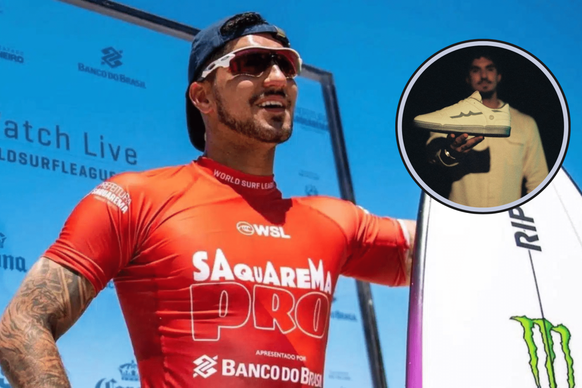 Na moda! Gabriel Medina lança seu próprio tênis exclusivo, veja os valores
