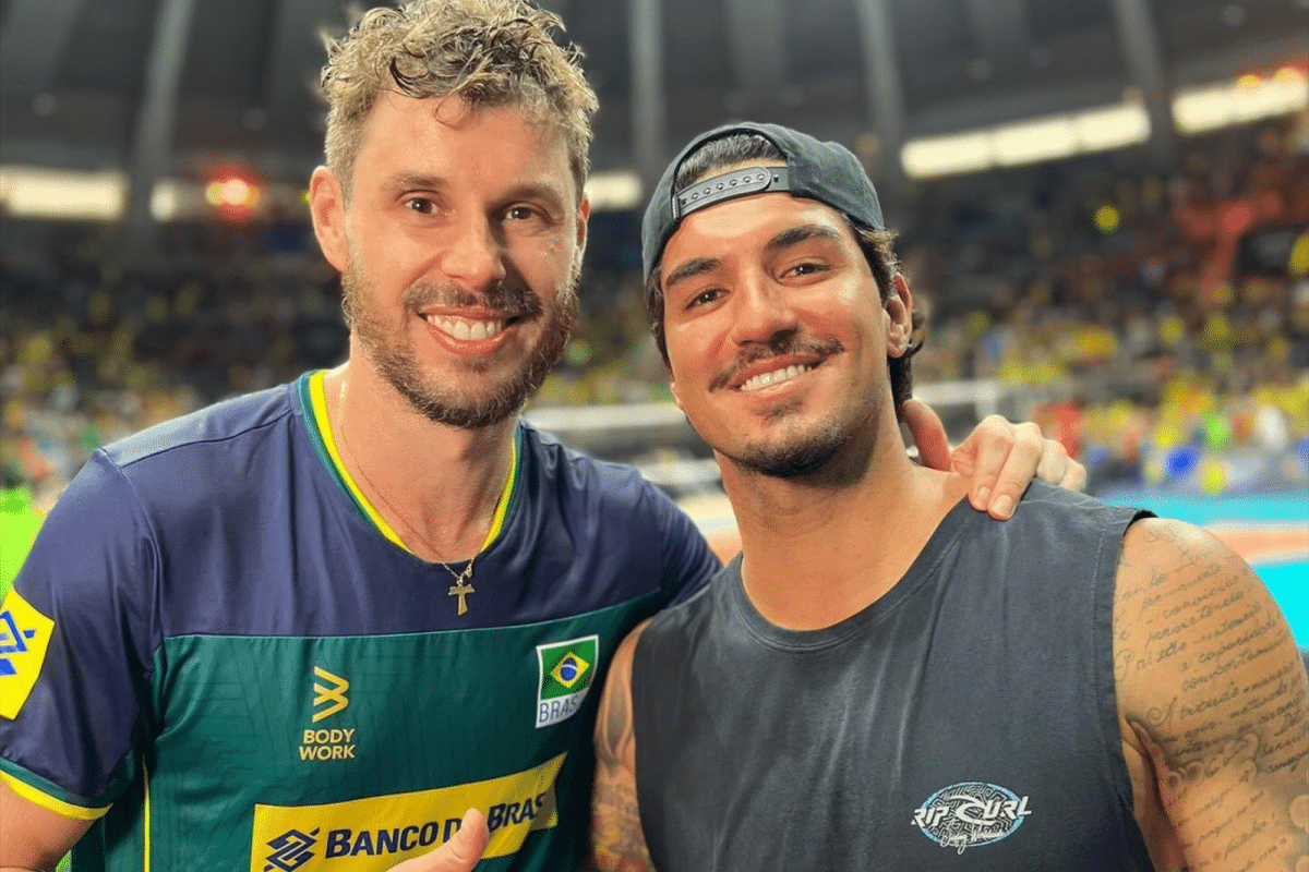 Bruninho faz coro por Gabriel Medina nas Olimpíadas