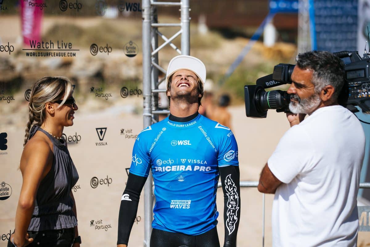 Mateus Herdy comenta vitória apertada e crítica o mar: “Difícil”