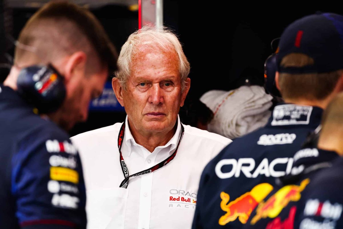 Helmut Marko QUEBRA silêncio sobre sua saída e a de Pérez da Red Bull Racing