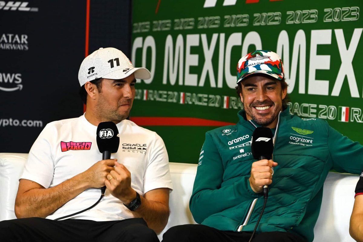 (Vídeo) Sérgio Pérez tira onda com Fernando Alonso: “Nem na Espanha…”