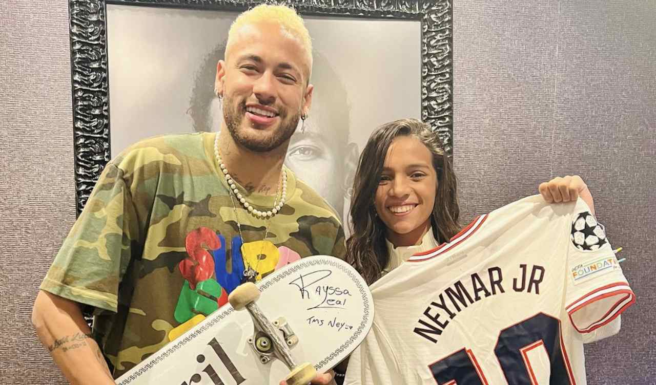 Rayssa Leal manda mensagem para Neymar após lesão