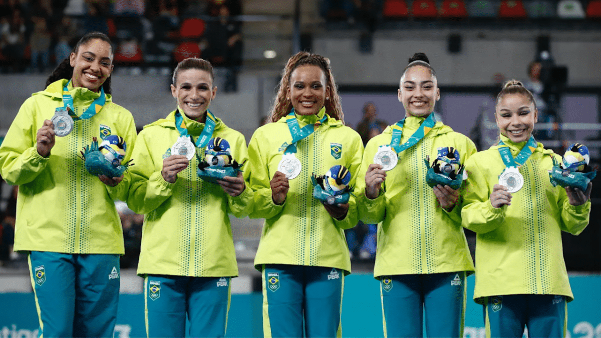 Sem Rebeca Andrade, Brasil perde ouro no Pan 2023
