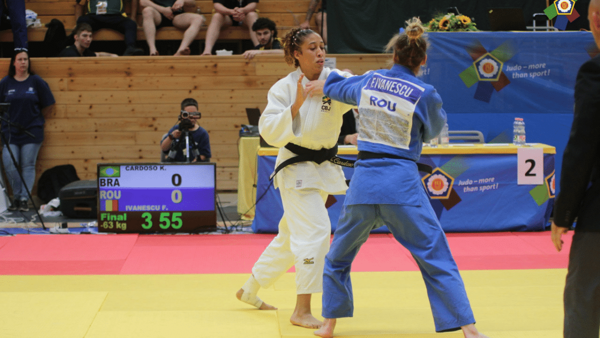 Kaillany Cardoso alcança final e conquista medalha no Mundial de Judô