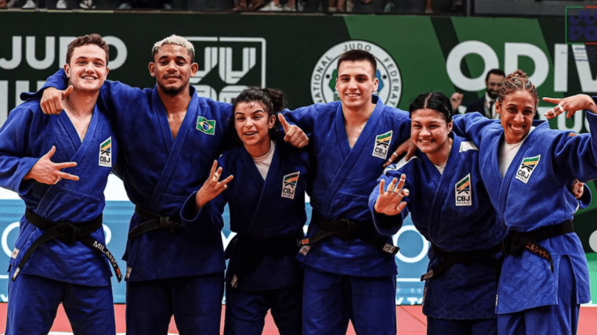 Brasil conquista lugar entre os melhores no Mundial de judô sub-21 por equipes