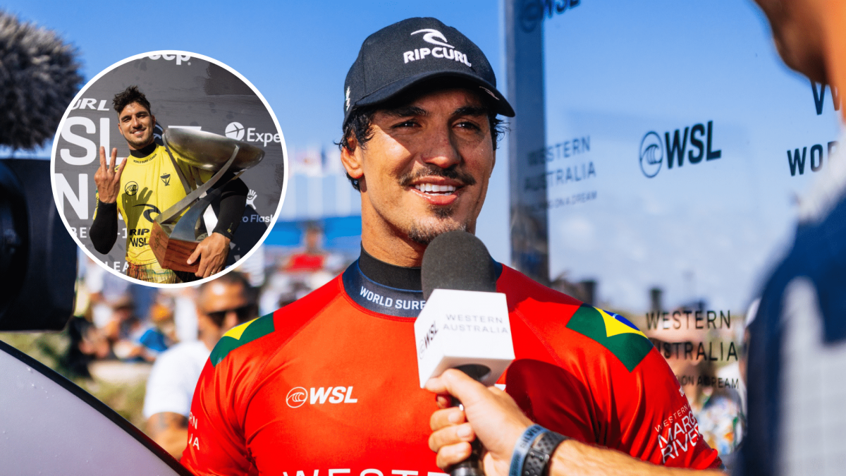 A manobra que somente Gabriel Medina fez e que garantiu um título mundial