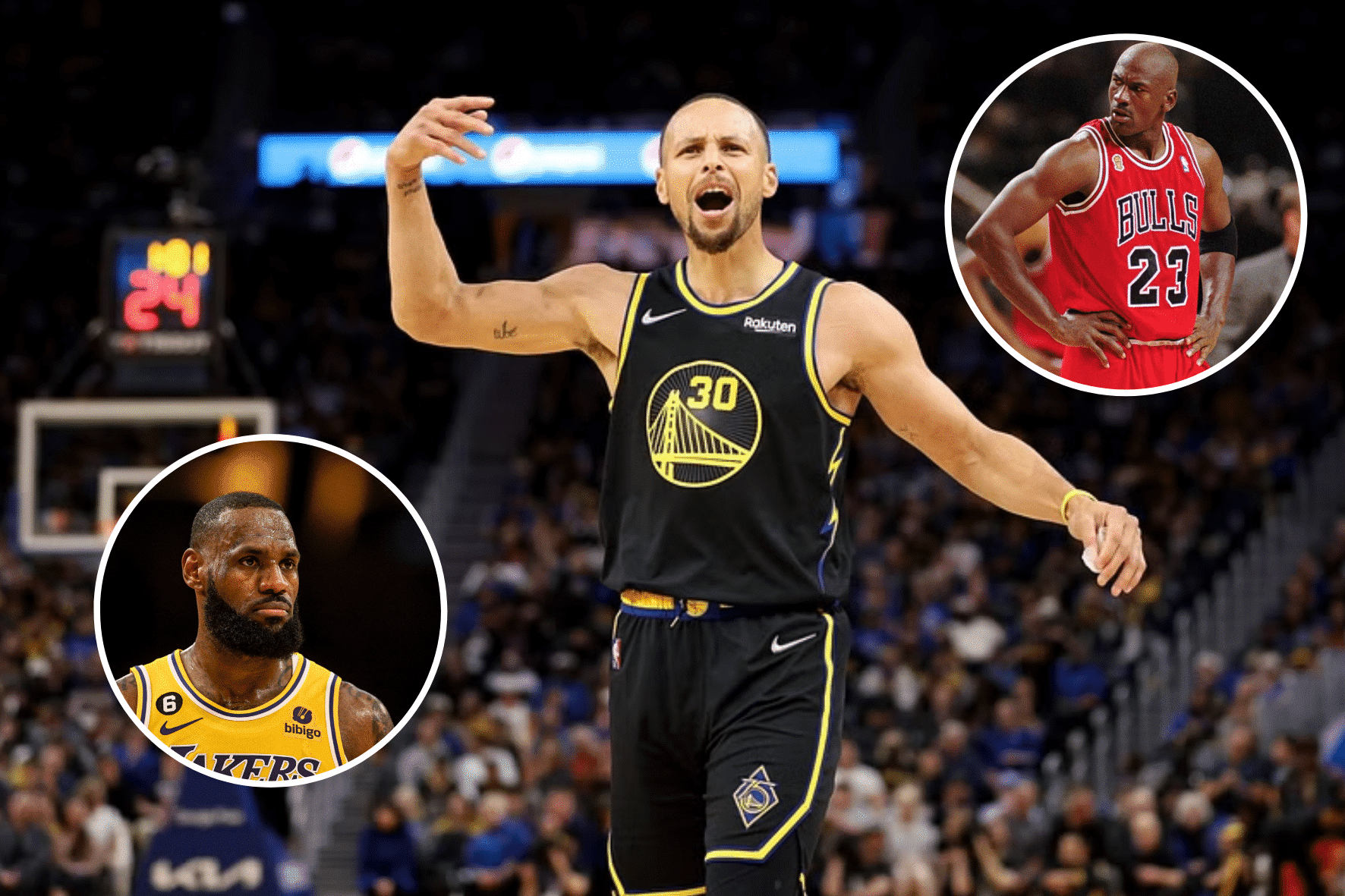 O impressionante recorde de Stephen Curry que deixou LeBron James e Michael Jordan com inveja