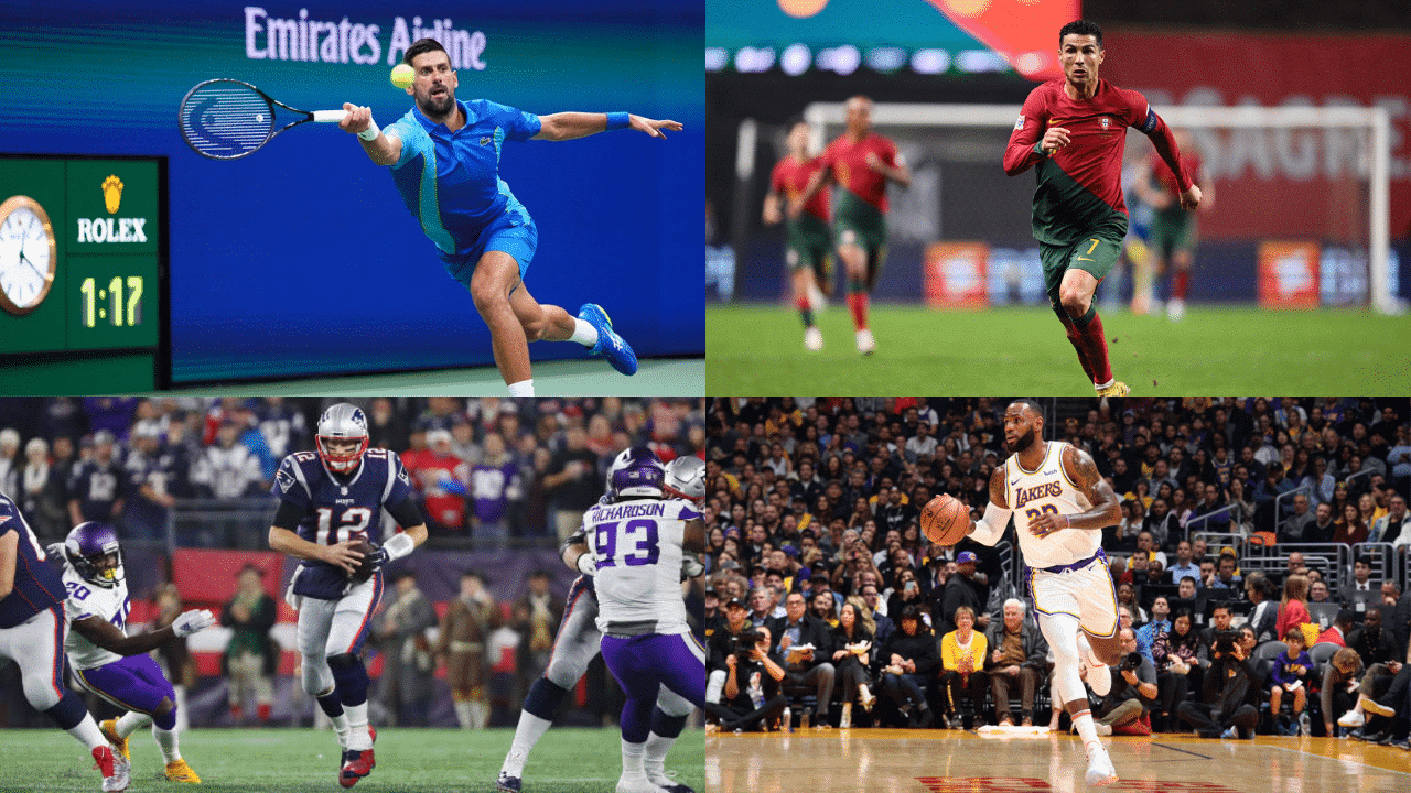 Qual é a distância percorrida pelos atletas em diferentes esportes?