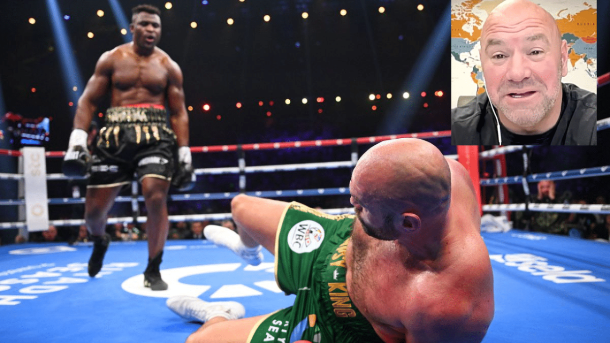 (Áudio) Chefe do UFC, Dana White quebra silêncio sobre a luta Ngannou x Fury